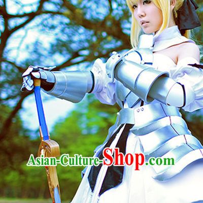 Special Ancient Chinese Heroine Armor Costumes Body Costume Dresses Complete Set