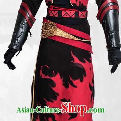 Special Ancient Chinese Assassin Costumes Samurai  Costume Dresses Complete Set