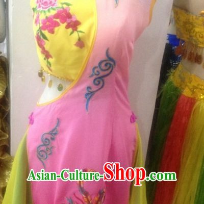 Chinese Classical Dance Costume Embroidered Women Hanfu Dress Gown Costumes Ancient Costume Clothing Complete Set