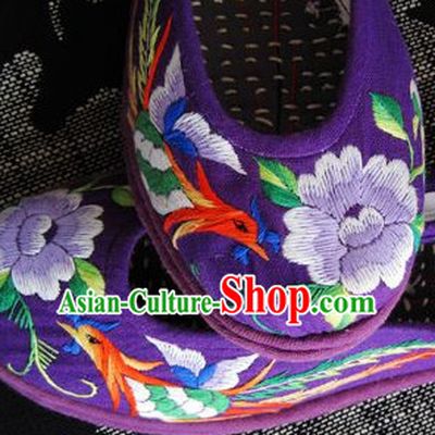 Chinese Handmade Embroidered Shoes Wedding Shoes Kung Fu Wushu Shoes Womens Shoes Opera Shoes Hanfu Shoes Dance Shoes