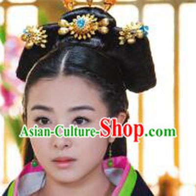 Chinese Ancient Female Princess Coronet Crown Hair Decoration Head Comb Wedding Hair Hairpin Accessories