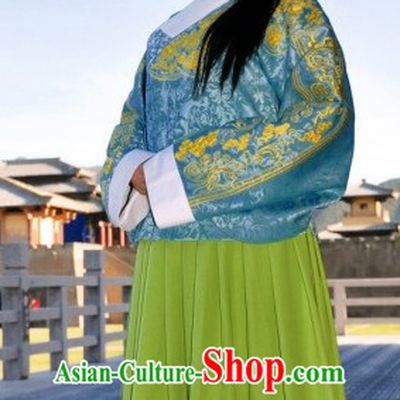 Ancient Chinese Princess Dresses Traditional Royal Stage Hanfu Classical Dress National Costumes Clothing and Hair Jewelry Complete Set
