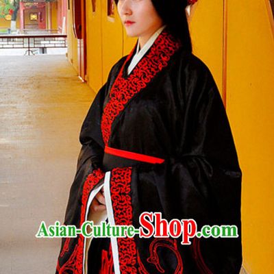 Ancient Chinese Princess Wedding Dresses Hanfu Classical Dress National Ceremonial Costumes Clothing and Hair Jewelry Complete Set