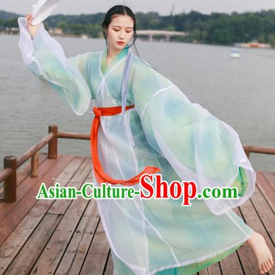 Ancient Chinese Women Clothing Traditional Hanfu Hanbok Kimono Dress National Costume Dresses Complete Set
