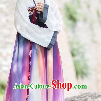 Ancient Chinese Women Clothing Traditional Hanfu Hanbok Kimono Dress National Costume Dresses Complete Set
