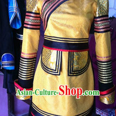 Chinese Mongolian Minority Mongol Women Dress Mongolia Minority Dresses Ethnic Mongolian Costume Complete Set