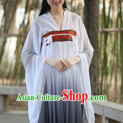 Ancient Chinese Women Dresses Black Hanfu Girls China Classical Clothing Histroical Dress Traditional National Costume Complete Set