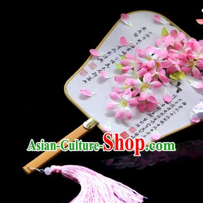 Chinese Handmade Fan Stage Performance Flower Fan