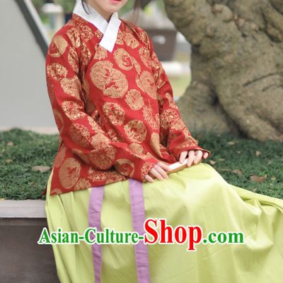 Chinese Ming Dynasty Princess Hanfu Drama Performance Festival Celebration China Film Beauty Dress Rental Garment and Headpieces