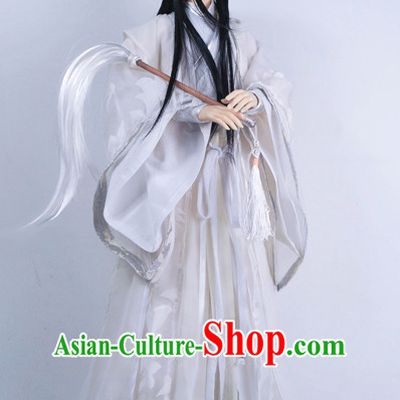 Ancient Chinese Emperor Costumes Empress Clothing Yue Fei Fisherman Traditional Costumes Complete Set for Men