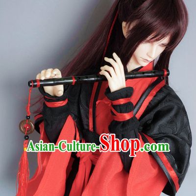 Ancient Chinese Swordsman Costumes Clothing Traditional Costumes Hanfu Complete Set