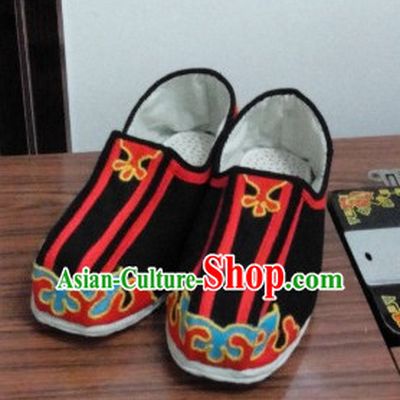 Chinese Shoes Wedding Shoes Kung Fu boots Wushu Shoes Mens Shoes Opera Shoes Hanfu Shoes Embroidered Shoes Monk Shoes