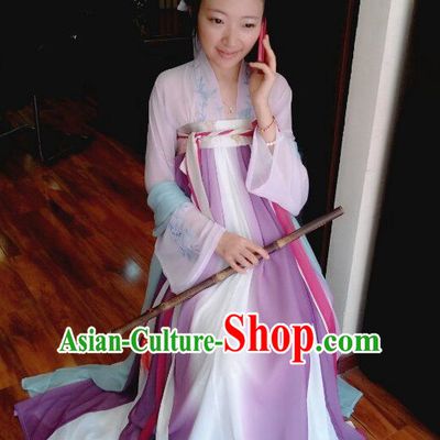 Traditional Chinese Ancient Tang Dynasty Clothing Imperial Dresses Beijing Classical Chinese Hanfu Clothing for Women