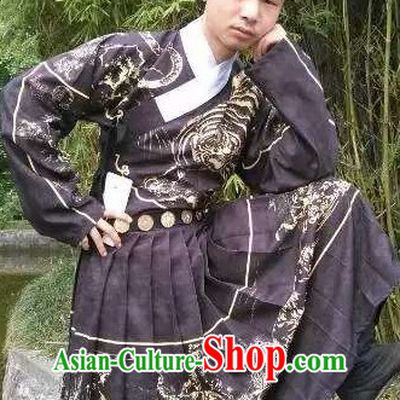 Traditional Chinese Ancient Ming Dynasty Dragon Robe Clothing Imperial Dresses Beijing Classical Chinese Clothing for Men