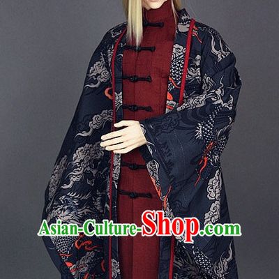 Men Phoenix Dress White Wedding Dress Stage Performance Phoenix Wedding Peacock Dress Traditional Chinese Clothing White Costume