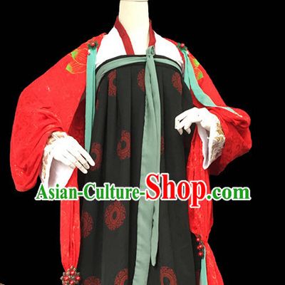 Women Empress Dress Palace Stage Performance Dresses Traditional Chinese Mandarin Clothing Hanfu Costume