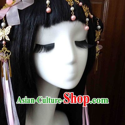 Traditional Chinese Headpiece Headdress Hair Decorations Hair Sticks Head Gear Hair Decoration Set
