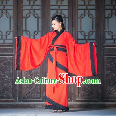 Ancient Chinese Dresses Hanfu Wedding Dress Hanbok Kimono Complete Set for Women