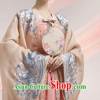Ancient Chinese Aristocrat Clothing and Headpieces Complete Set for Women Girls