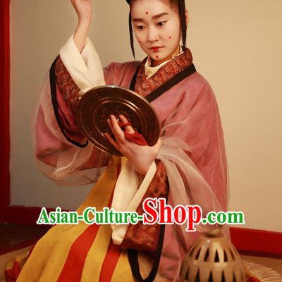 Chinese Ancient Palace Lady Female Clothing Complete Set