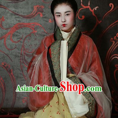 Special Events Ancient Chinese Hanfu Wedding Dress Hanbok Kimono Complete Set for Women