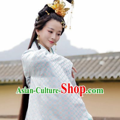 Ancient Chinese Princess Wig Hair Accessories Headpiece Headdress Hair Decoration Wigs