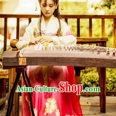 Traditional Chinese Stage Tang Dynasty Ruqun Hanfu Costume Historical Dress Complete Set for Women Girls