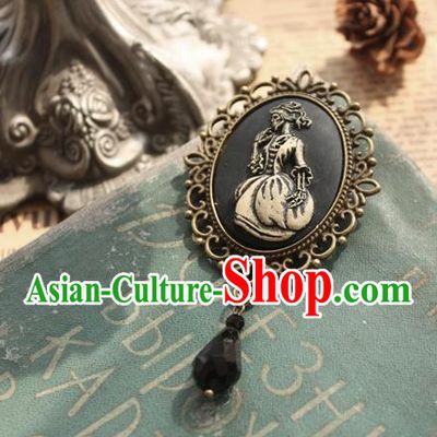 Traditional Classic Women Jewelry Accessories, Traditional Classic Gothic Restoring Ancient Brooch for Women