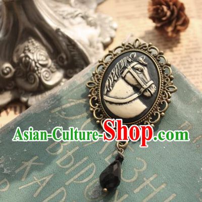 Traditional Classic Women Jewelry Accessories, Traditional Classic Gothic Restoring Ancient Brooch for Women