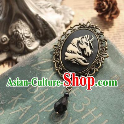 Traditional Classic Women Jewelry Accessories, Traditional Classic Gothic Restoring Ancient Brooch for Women