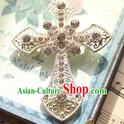 Traditional Classic Women Jewelry Accessories, Traditional Classic Gothic Restoring Ancient Crystal Brooch for Women