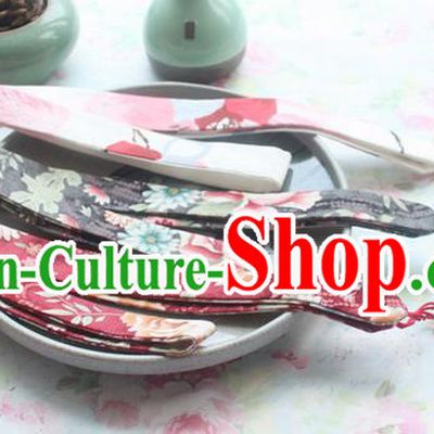 Traditional Japanese Restoring Ancient Kimono Headbands, China Headwear Hair Accessories Tassel Hair Band for Women