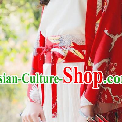 Traditional Japanese Restoring Ancient Kimono Wide Belt, China Kimono improved Double Waist Closure for Women