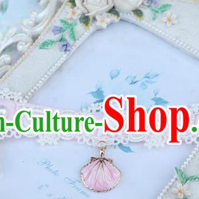 Traditional Classic Pearl Necklace Accessories, Restoring Ancient Lace Princess Necklace for Women