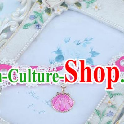 Traditional Classic Pearl Necklace Accessories, Restoring Ancient Lace Princess Necklace for Women