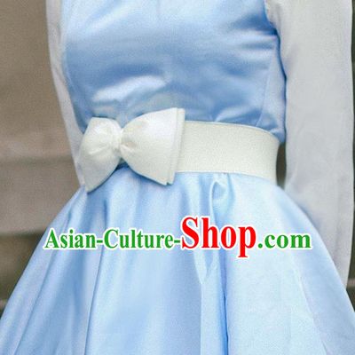 Traditional Classic Elegant Bowknot Belt, Restoring Ancient Lace Princess Handmade Elastic Waist Sealing for Women
