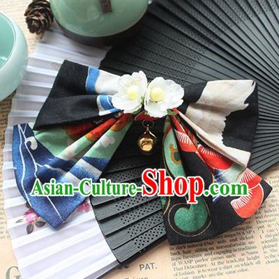 Traditional Japanese Restoring Ancient Kimono Hair Accessories, China Hanfu Hairpin Crane Hair Claw for Women