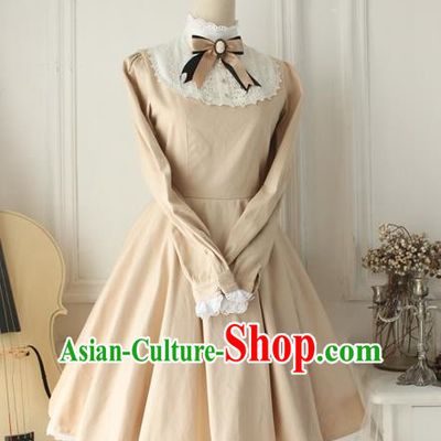 Traditional Classic Elegant Women Costume Palace One-Piece Dress, Restoring Ancient Princess Royal Dress for Women