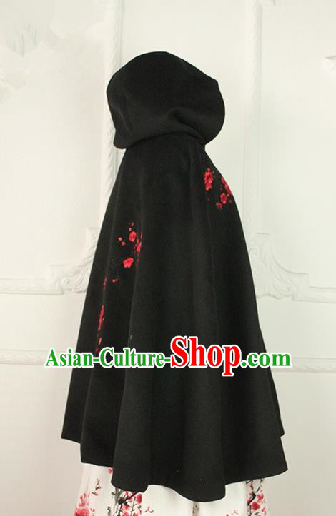 Traditional Classic Chinese Elegant Women Costume Ink Painting One-Piece Dress