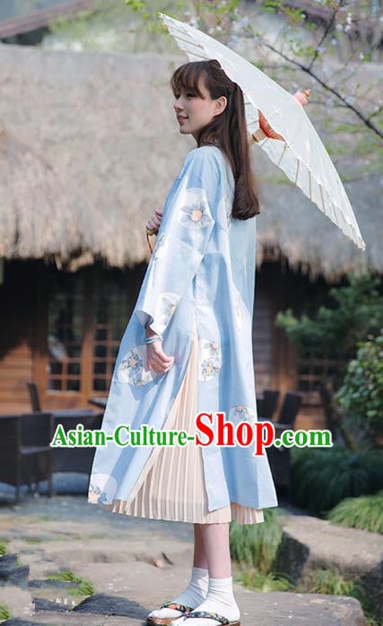 Traditional Japanese Restoring Ancient Kimono Costume Haori Smock Traditional Japanese Restoring Ancient Kimono Costume Haori Smock