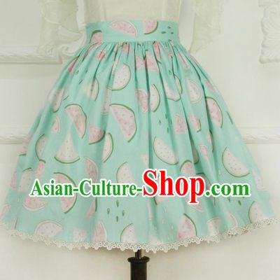 Traditional Classic Elegant Women Costume Bust Skirt, Restoring Ancient Princess Bubble Skirt Giant Swing Skirt for Women