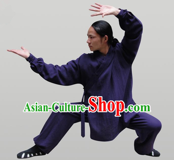 Top Kung Fu Costume Martial Arts Kung Fu Training Uniform Gongfu Shaolin Wushu Clothing for Men Women Adults Children
