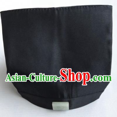 Traditional Chinese Wudang Taoist Supplies Hair Hats Tai Chi Headwear for Men