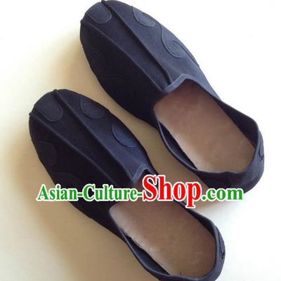 Traditional Chinese Wudang Taoist Supplies Shoes Tai Chi Yin Yang Shoes Martial Arts Fabric Shoes for Men