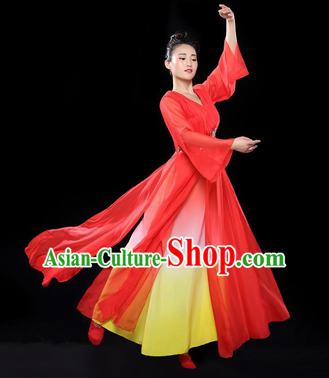 Traditional Chinese Yangge Fan Dancing Costume Traditional Chinese Yangge Fan Dancing Costume