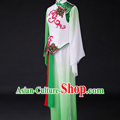 Traditional Chinese Classical Yangko Dance Dress, Yangge Fan Dancing Costume, Folk Dance Yangko Costume for Women