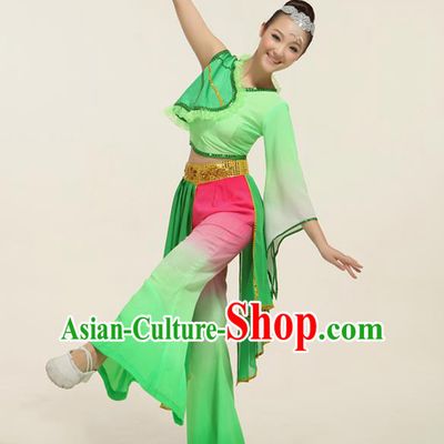 Traditional Chinese Classical Lotus Dance Yangko Dance Dress, Yangge Fan Dancing Costume, Folk Dance Yangko Costume for Women