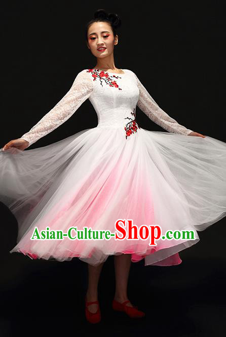 Traditional Chinese Yangge Fan Dancing Costume Traditional Chinese Yangge Fan Dancing Costume