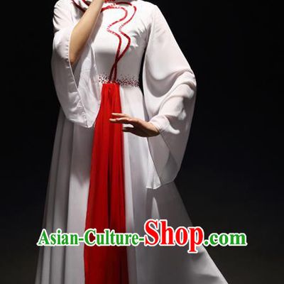 Traditional Chinese Classical Yangko Dance Dress, Yangge Fan Dancing Costume Chorus Suits, Folk Dance Yangko Costume for Women