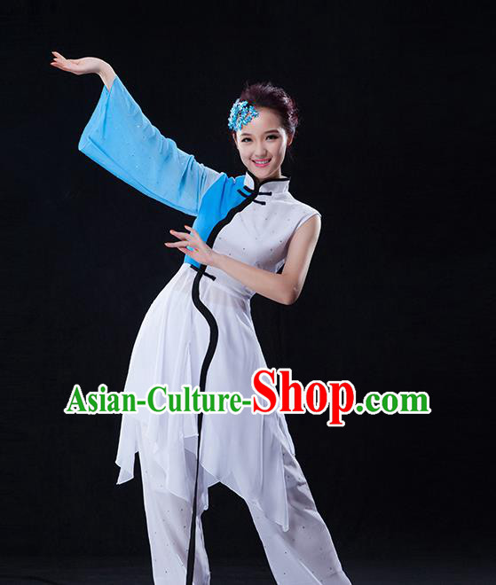 Traditional Chinese Yangge Fan Dancing Costume Traditional Chinese Yangge Fan Dancing Costume